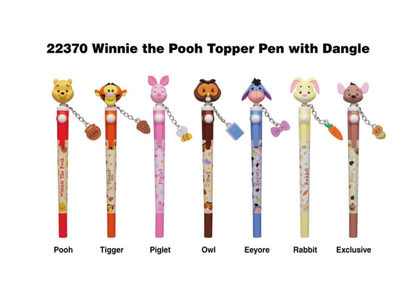 Winnie-the-Pooh 3D Head Topper Spinning Pen 2