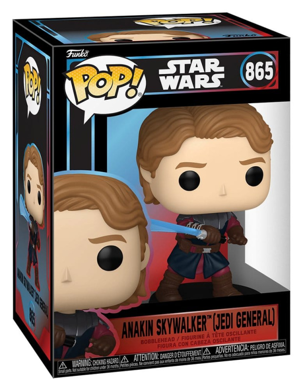 Star Wars POP! Vinyl Bobblehead Figure Anakin Skywalker (Jedi General) 11 cm 1