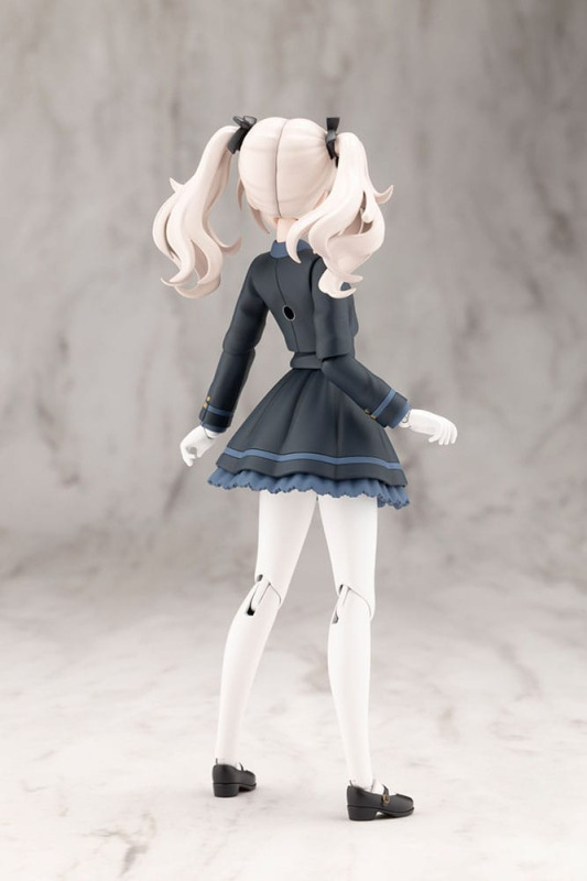 Sousai Shojo Teien Plastic Model Kit 1/10 Emma Koishikawa Nocturne with Honda AB12 Motocompo 14 cm 3