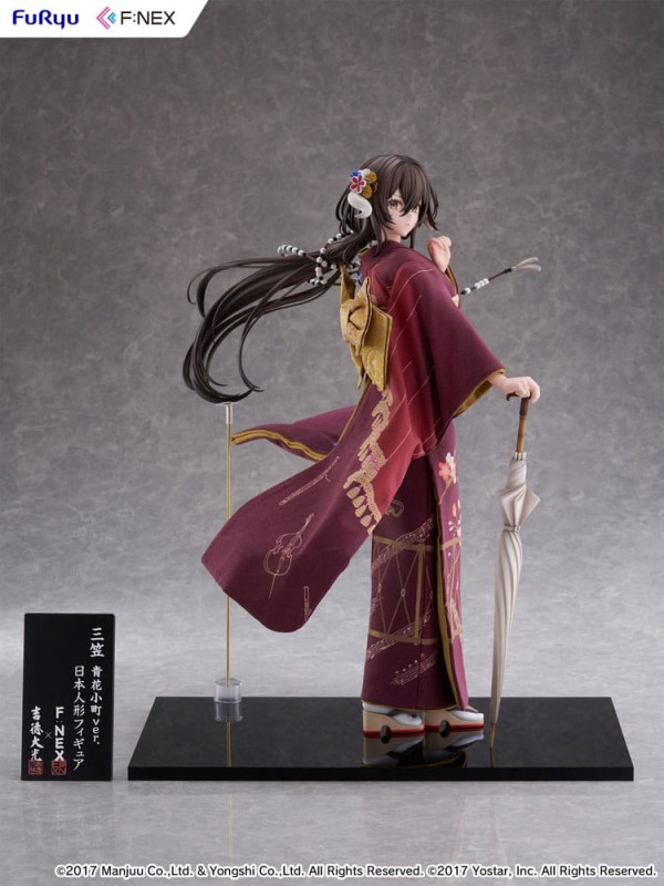 Azur Lane F:Nex PVC Statue 1/4 Mikasa blue flower komachi Ver. Japanese Doll 43 cm 12