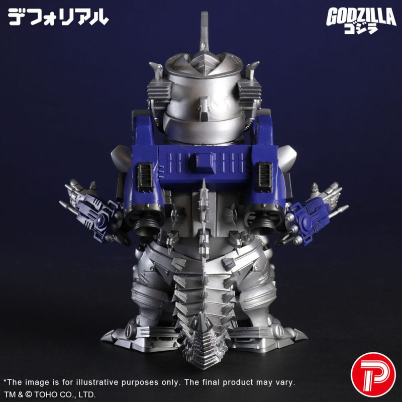 Godzilla against Mechagodzilla Deforeal PVC Statue MFS-3 KIRYU Heavily Armed Type 15 cm 4