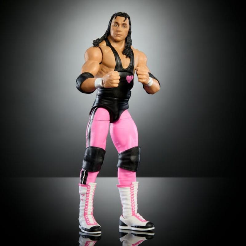 WWE WrestleMania Elite Collection Action Figure Bret "Hit Man" Hart 15 cm 4