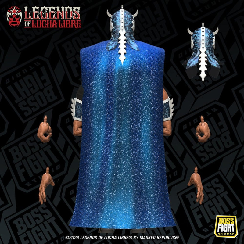 Legends of Lucha Libre Signature Series Action Figure 1/12 Ultimo Dragon 11 cm 8