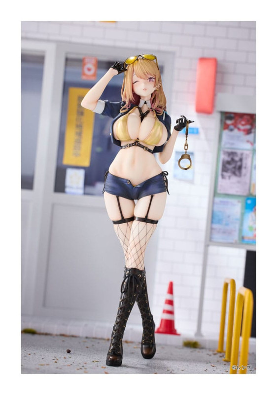 Original Character PVC Statue 1/6 Gal Policewoman Takanashi Arisa Deluxe Edition 27 cm 6