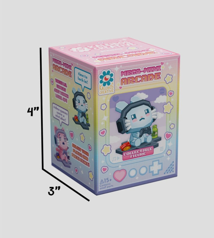 Mega Mini Arcade Mini Figures S1 6 cm Blind Box Display (6) 1