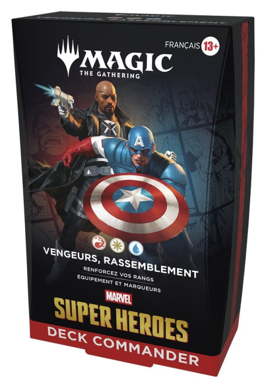Magic the Gathering Marvel Super Heroes Commander Decks Case (4) french 3