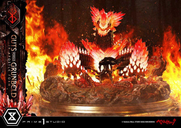 Berserk Ultimate Diorama Masterline Series Statue Berserk Guts vs. Grunbeld in Apostle Form 58 cm 2