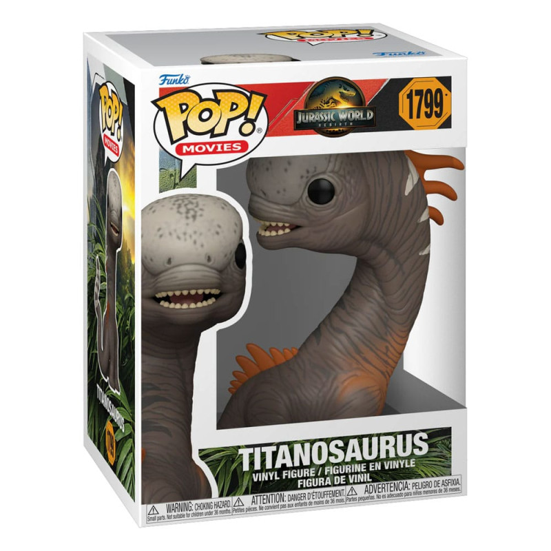 Jurassic World Rebirth POP! Movies Vinyl Figure Titanosaurus 9 cm 1