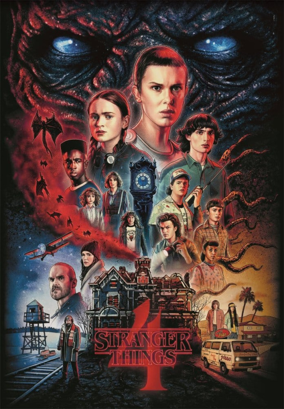 Stranger Things Jigsaw Puzzle Stranger Things 4 House (1000 pieces) 1