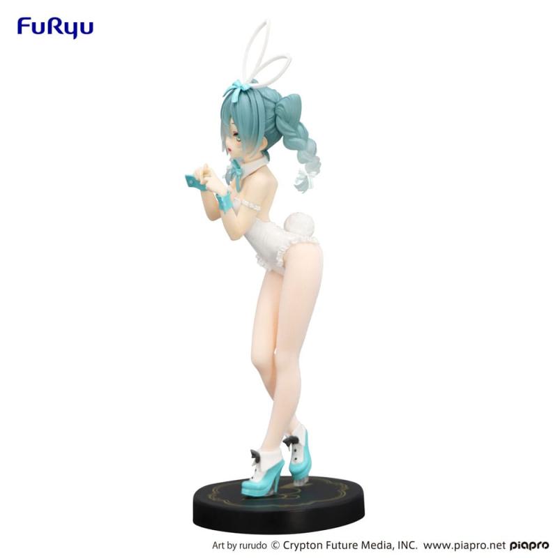 Hatsune Miku BiCute Bunnies PVC Statue Miku Rurudo White Color Ver. 27 cm