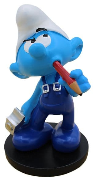The Smurfs Statue Handy Smurf 11 cm