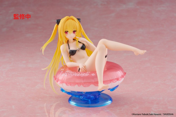 To Love-Ru Darkness Aqua Float Girls PVC Statue Golden Darkness 10 cm 1