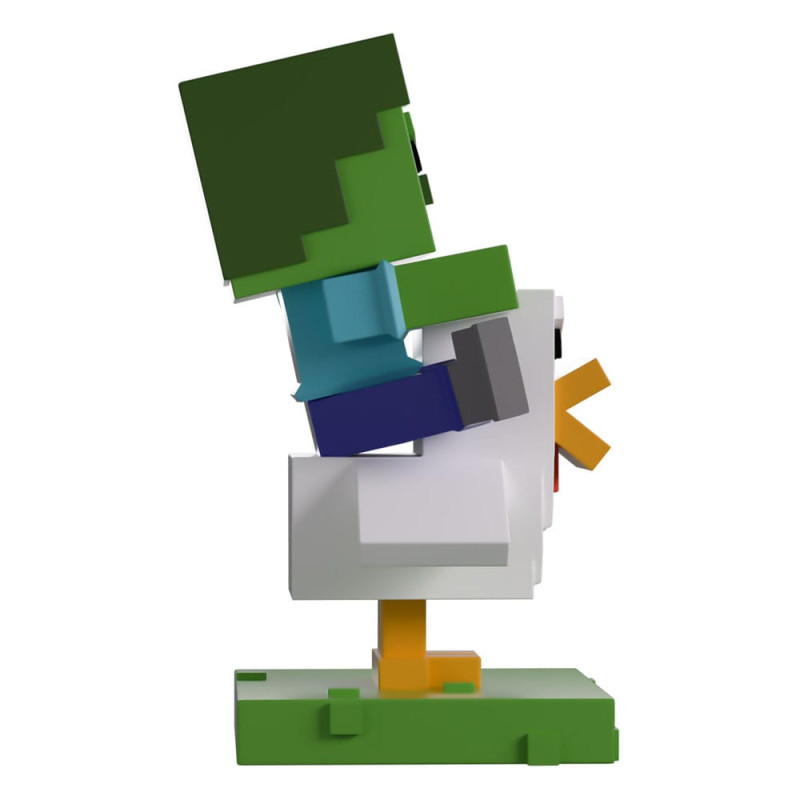 Minecraft Vinyl Figure Chicken Jockey 12 cm 1