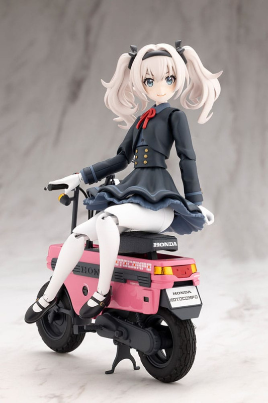 Sousai Shojo Teien Plastic Model Kit 1/10 Emma Koishikawa Nocturne with Honda AB12 Motocompo 14 cm 13
