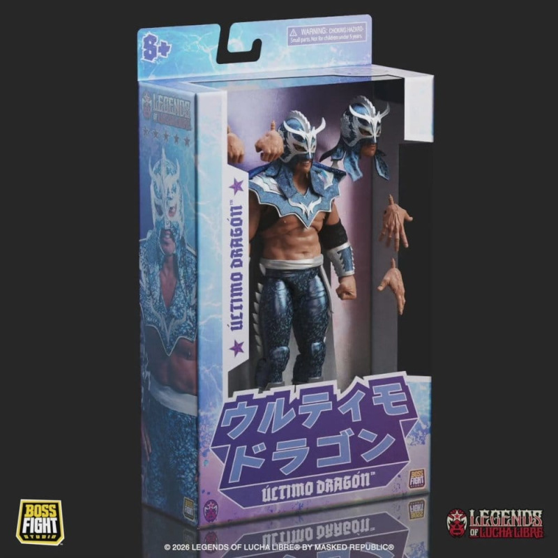 Legends of Lucha Libre Signature Series Action Figure 1/12 Ultimo Dragon 11 cm 1