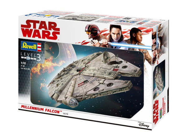 Star Wars Model Kit 1/72 Millennium Falcon 38 cm 11