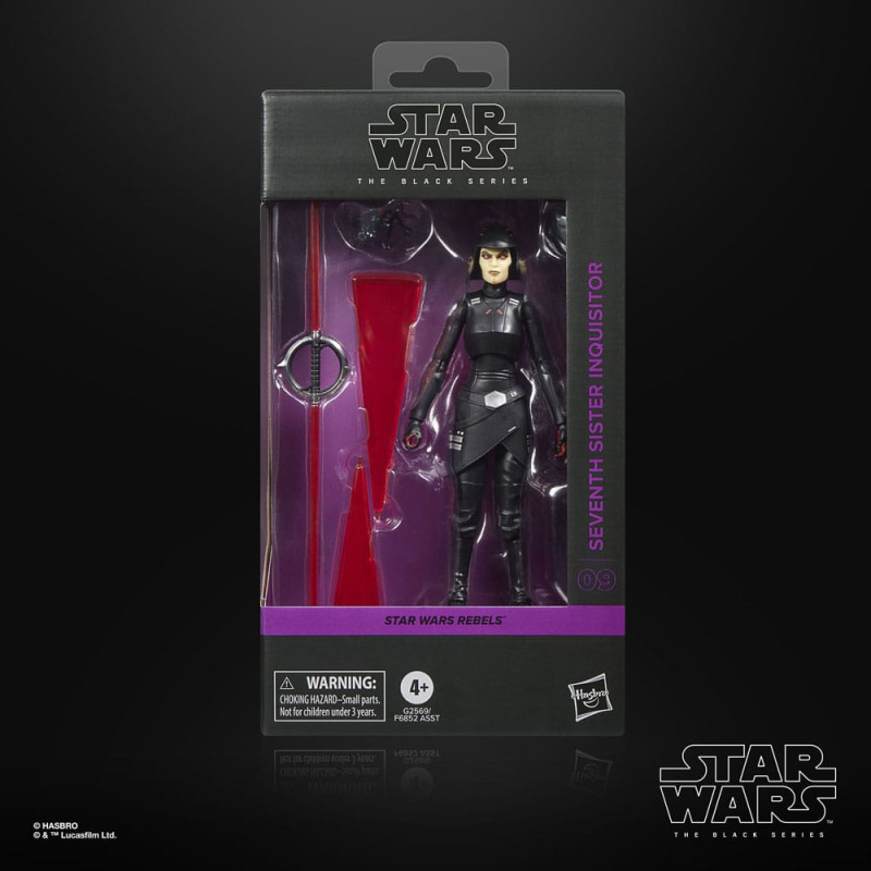 Star Wars: Rebels Black Series Action Figure Seventh Sister (Inquisitor) 15 cm 2