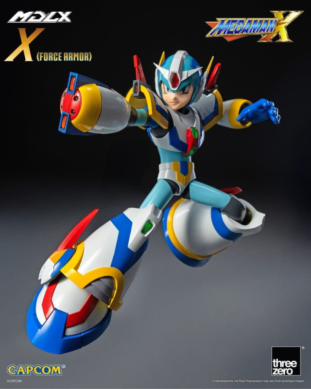 Mega Man X MDLX Action Figure Rockman / Mega Man Force Armor 12 cm 5
