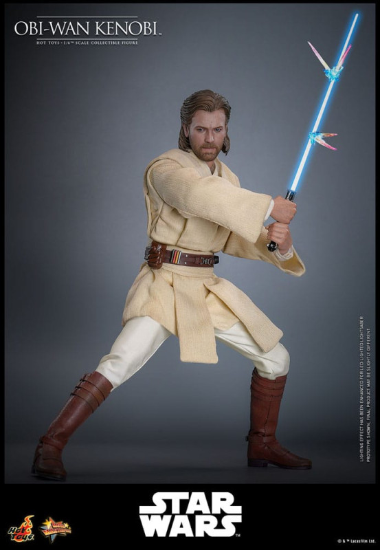 Star Wars: Episode II - Attack of the Clones Action Figure 1/6 Obi-Wan Kenobi 31 cm 6