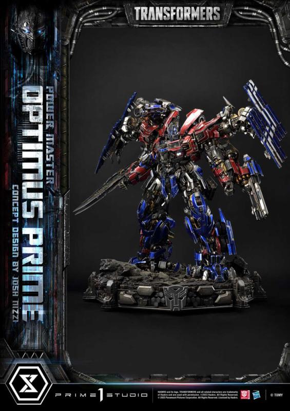 Transformers Museum Masterline Statue Powermaster Optimus Prime Concept by Josh Nizzi Ultimate Bonus