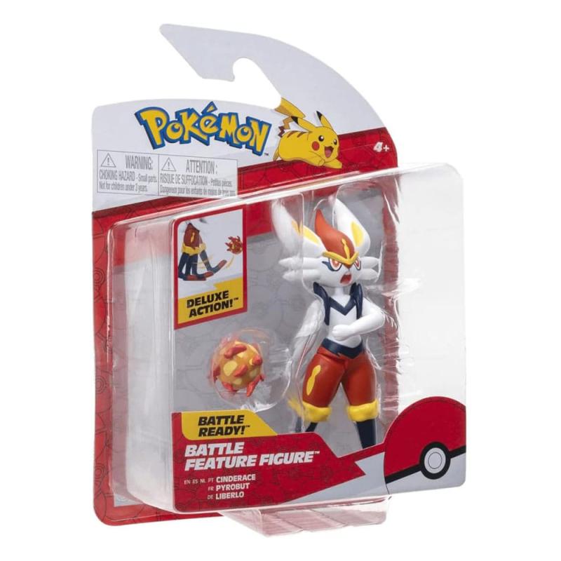 Pokémon Battle Feature Figure Cinderace 10 cm 3