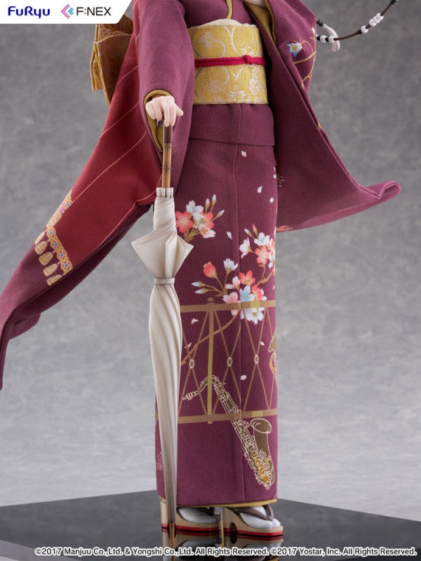 Azur Lane F:Nex PVC Statue 1/4 Mikasa blue flower komachi Ver. Japanese Doll 43 cm 7