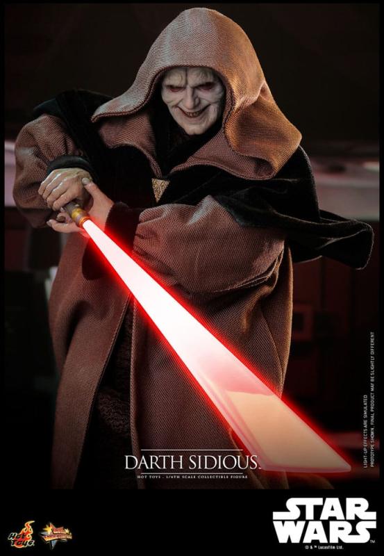 Star Wars Movie Masterpiece Action Figure 1/6 Darth Sidious 29 cm