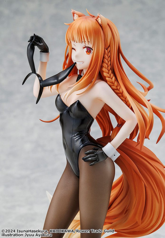 Spice and Wolf: Merchant Meets the Wise Wolf PVC Statue 1/7 Holo Light Novel bunny Ver. illustration 8