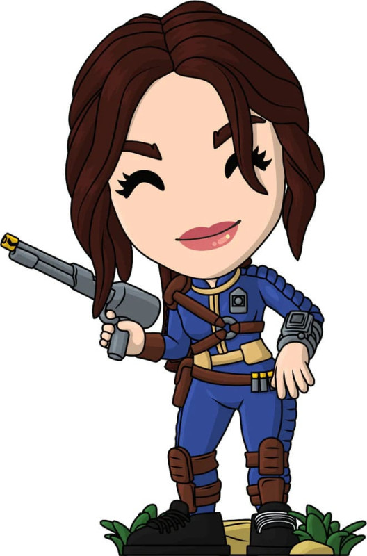 Fallout Vinyl Figure Lucy 11 cm 2