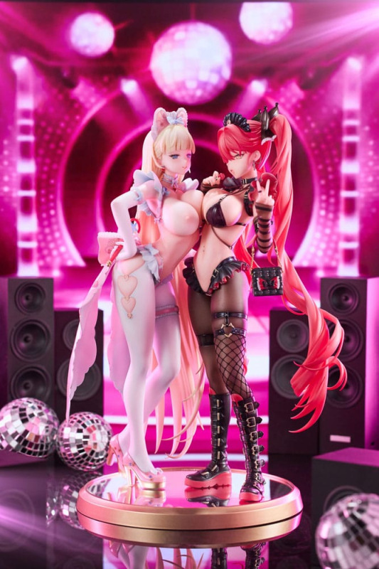 Original Character PVC Statues 1/5 Stella & Sadie Illustrated by Mendokusai 31 cm 13