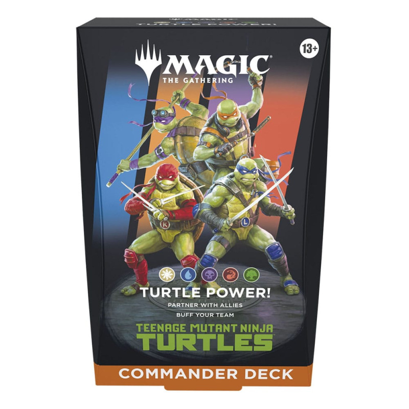 Magic the Gathering Teenage Mutant Ninja Turtles Commander Decks Case (4) english 2