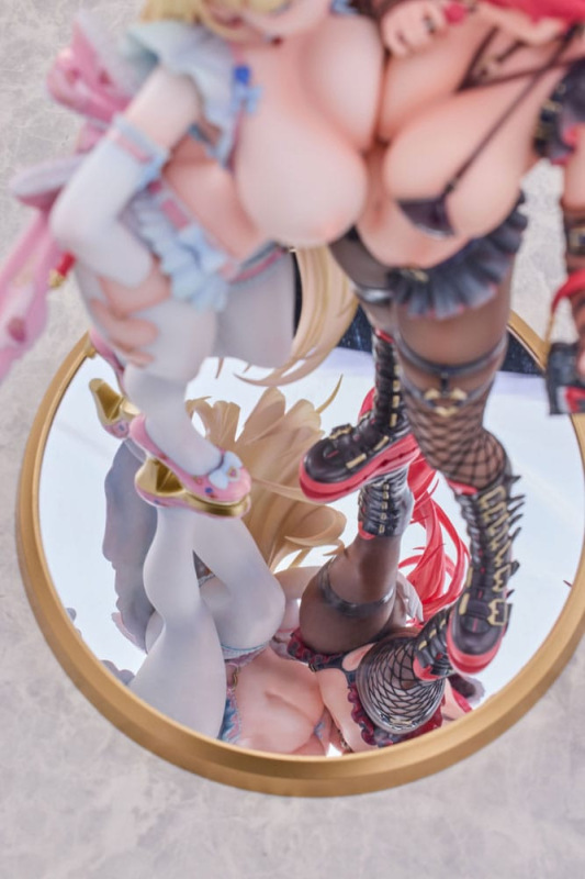 Original Character PVC Statues 1/5 Stella & Sadie Illustrated by Mendokusai 31 cm 12