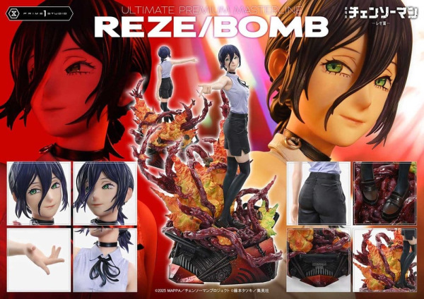 Chainsaw Man Ultimate Premium Masterline Series Statue 1/4 The Movie: Reze Arc REZE/BOMB 56 cm 5