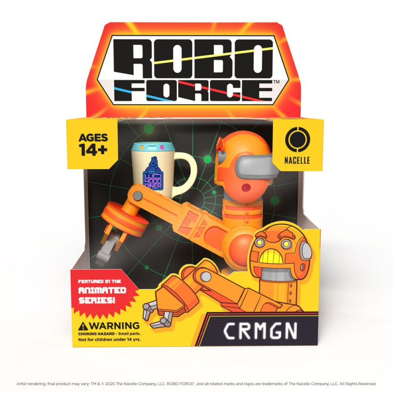 Robo Force Action Figure Wave 2 CRMGN 10 cm 3