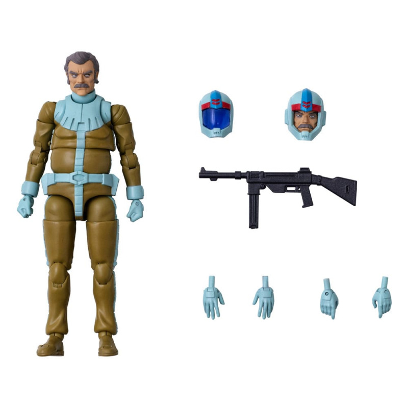 Mobile Suit Gundam G.M.G. Collection 08 Action Figure Principality of Zeon Ramba Ral Normal Suit Ver 4