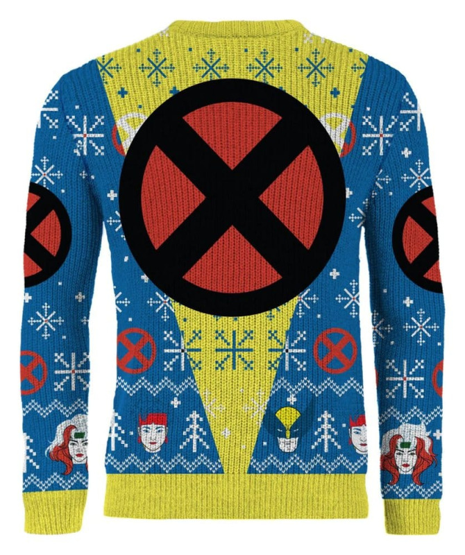 X-Men Christmas Sweater Size S 5