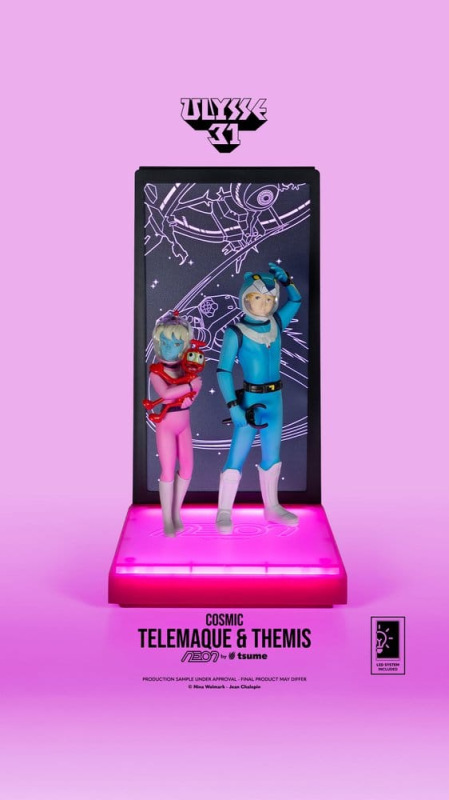 Ulysse 31 Neon Figure 1/9 Telemachus & Themis Cosmic Version 20 cm 2