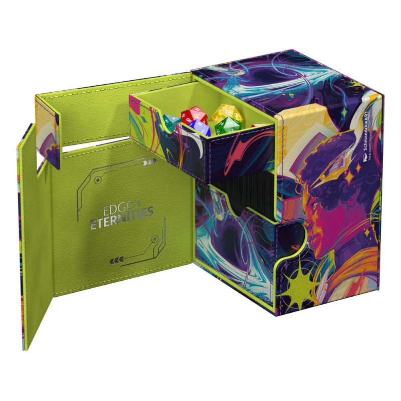 Ultimate Guard Flip'n'Tray 133+ Xenoskin Magic: The Gathering "Edge of Eternities" - Haliya and Tezz 5