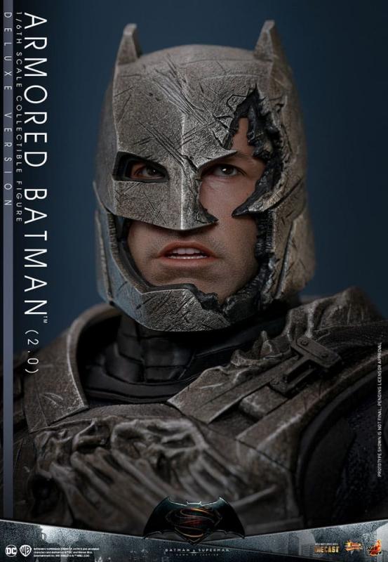 Batman v Superman: Dawn of Justice Movie Masterpiece Action Figure 1/6 Armored Batman 2.0 (Deluxe Ve