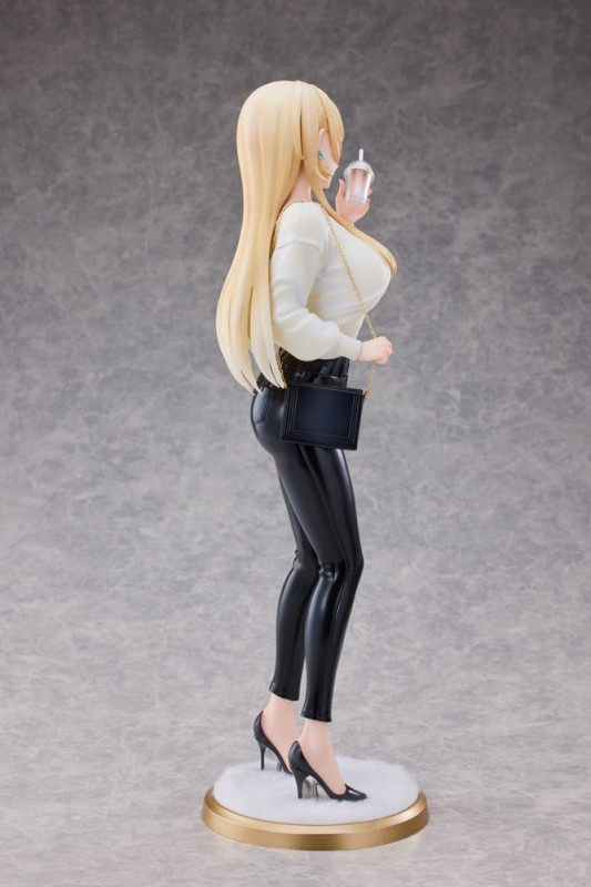Original Character Statue 1/4 Aoi Koigakubo Illustrated by Fujiko Leather Pants Deluxe Edition 42 cm 4