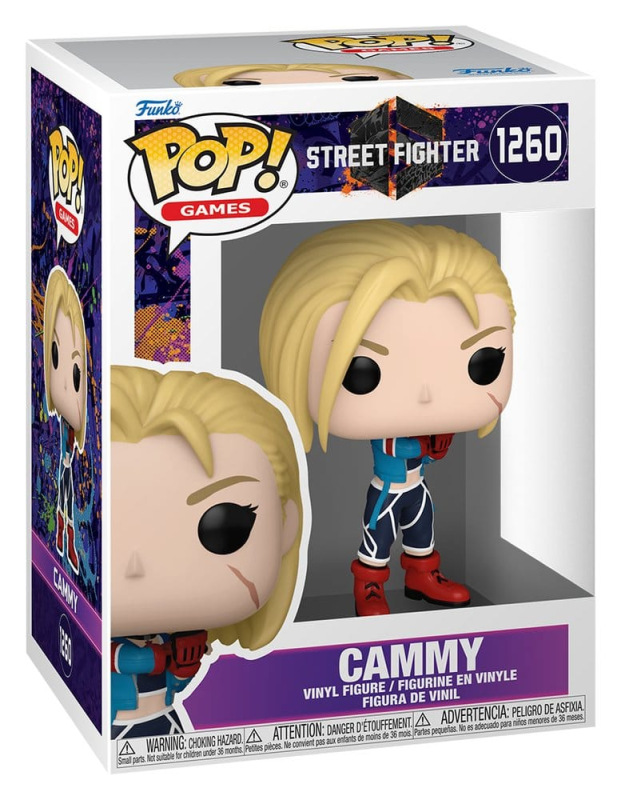 Street Fighter 6 POP! Games Vinyl Figure Cammy 9 cm 1