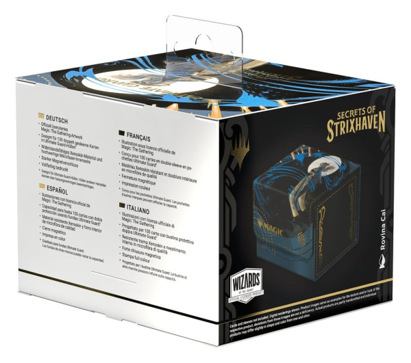 Ultimate Guard Sidewinder 100+ Xenoskin Magic: The Gathering "Secrets of Strixhaven" - Blue Mythic 1 9