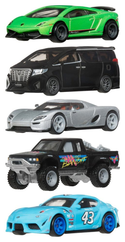 Hot Wheels Premium Die-Cast Vehicles 1/64 Boulevard 978H Assortment (10)