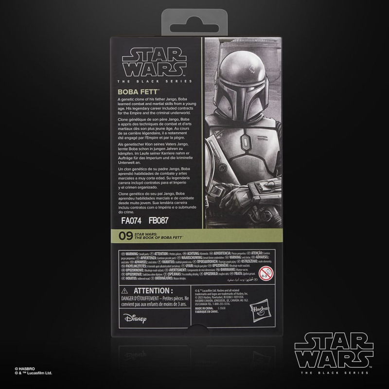 Star Wars: The Book of Boba Fett Black Series Action Figure Boba Fett 15 cm 5