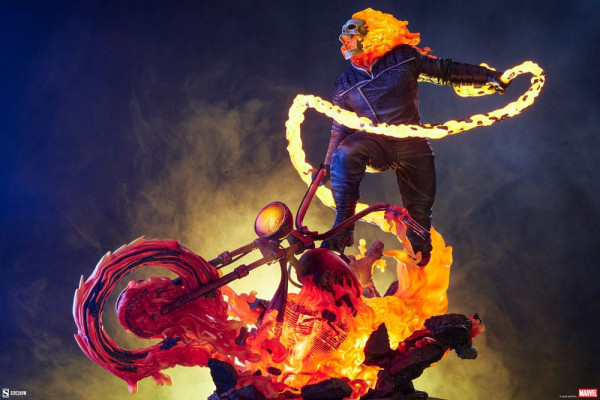 Marvel Premium Format Statue Ghost Rider (Classic Variant) 53 cm 7