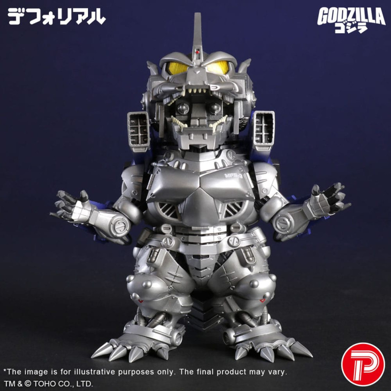 Godzilla against Mechagodzilla Deforeal PVC Statue MFS-3 KIRYU Heavily Armed Type 15 cm 8