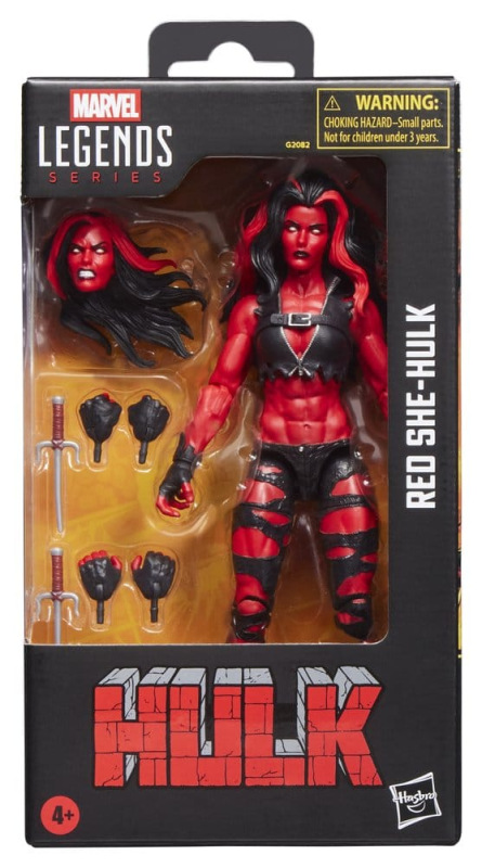 Hulk Marvel Legends Action Figure Red She-Hulk 15 cm 11