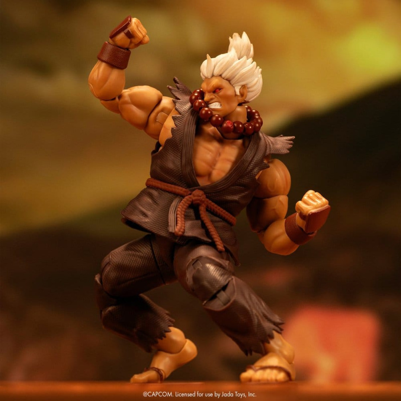 Ultra Street Fighter II: The Final Challengers Action Figure 1/12 Akuma 15 cm 6