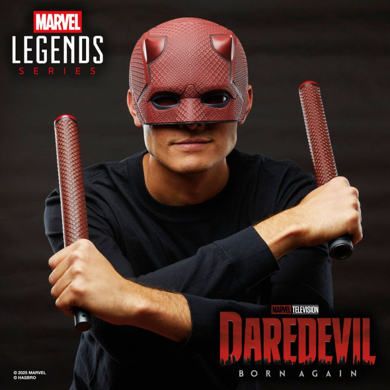 Daredevil: Born Again Premium Roleplay Mask and Billy Club 2