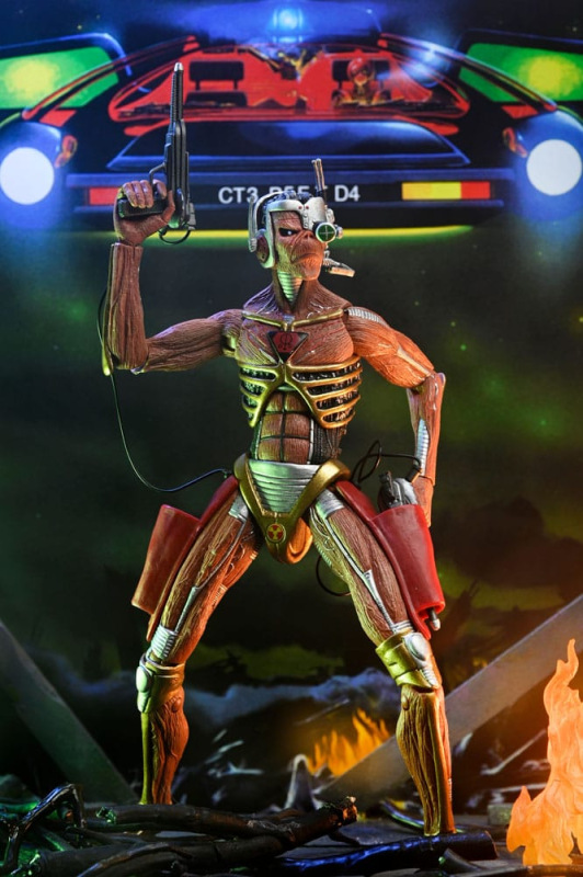 Iron Maiden Future Past World Tour Ultimate Action Figures 2-Pack Senjutsu Eddie and Somewhere in Ti 11